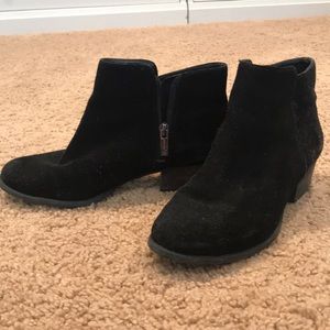 Black Suede Booties